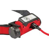 REDLITHIUM™ USB Hardhat Headlamp, LED, 600 Lumens, 5 Hrs. Run Time, Rechargeable Batteries XJ125 | AF Pollution Abatement Systems Inc.